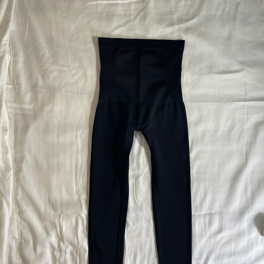 Shapermint Essentials Jet Black High Waisted Shap… - image 1